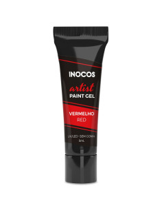 Paint Gel Artist Vermelho 5ml  - Inocos | INOCOS Nail Art | Inocos