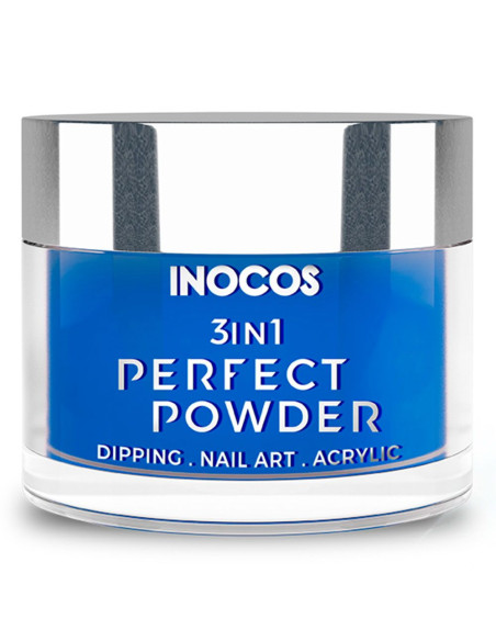 P53 Azul Marinheiro 20g Perfect Powder 3 IN 1 Inocos Dipping Powder Inocos