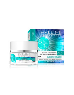 Comprar Reafirmante 40+ Dia/Noite 50ml B5 Hyaluron Clinic - Eveline Cosmetics | antirugas, olhos, antirugas, evelinecosmetics, B