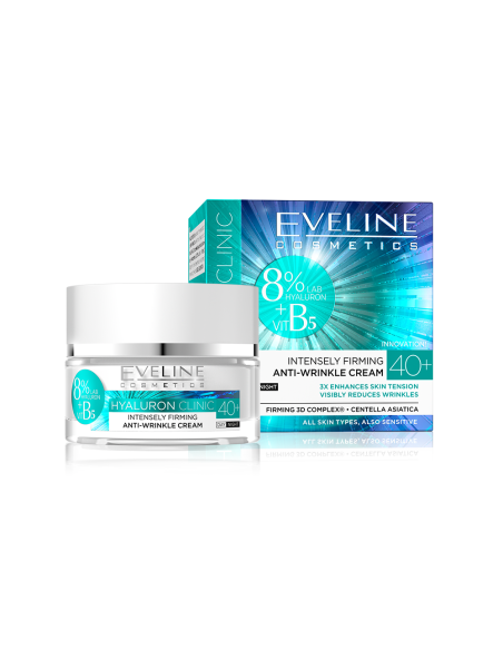 Reafirmante 40+ Dia/Noite 50ml B5 Hyaluron Clinic - Eveline Cosmetics Creme de Rosto