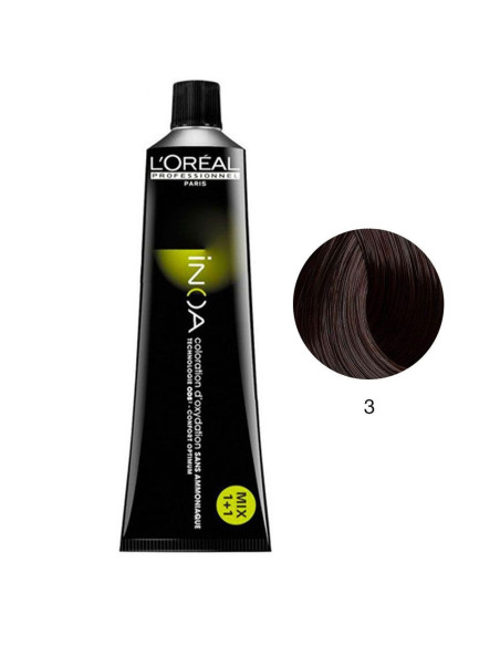 Inoa 3 Fundamentais Castanho Escuro 60g L'Oreal Profissional |LIM Inoa L'Oreal