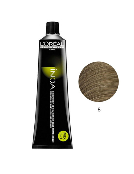 Inoa 8 Louro Claro 60g L'Oreal Profissional Inoa L'Oreal