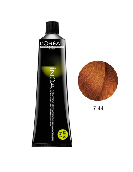 Inoa 7.44 Louro Acobreado Extra Profundo 60g Loreal Profissional Inoa L'Oreal