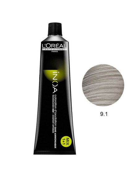 Inoa 9.1 Cendrée 60g L'Oreal Profissional LIM Inoa L'Oreal