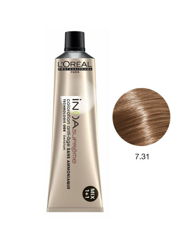 Suprême 7.31 Louro Medio Castanho 60g INOA Loreal Profissional | Inoa Suprême L'Oreal | L'Oreal Professionnel INOA Supreme