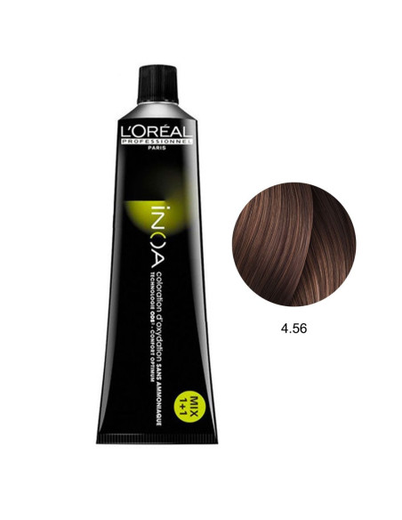 Inoa 4.56 Marron Resist 60g - L'Oreal Profissional LIM Inoa L'Oreal