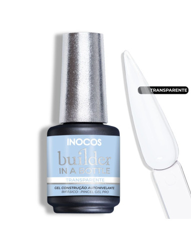 Builder in a Bottle Transparente 15ml - INOCOS Builder in a Bottle