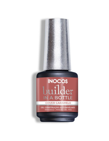 Builder in a Bottle Cover Caramelo 15ml - INOCOS Builder in a Bottle