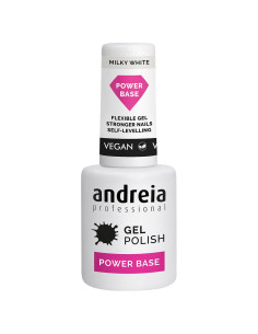Verniz Gel Andreia Power Base - Milky White | Vernizes Gel Polish | Andreia Higicol