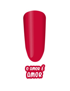 Verniz Gel Vermelho Cravo Amor é Amor 15ml - Coleção Amor é Amor INOCOS INOCOS Verniz Gel 2