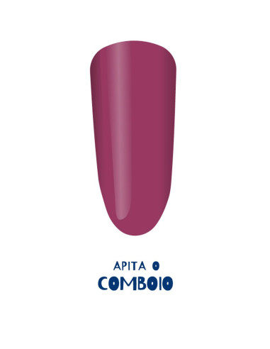 Verniz Gel Rosa Malva Apita o Comboio 15ml  - Meu Querido Mês de Agosto INOCOS INOCOS Verniz Gel