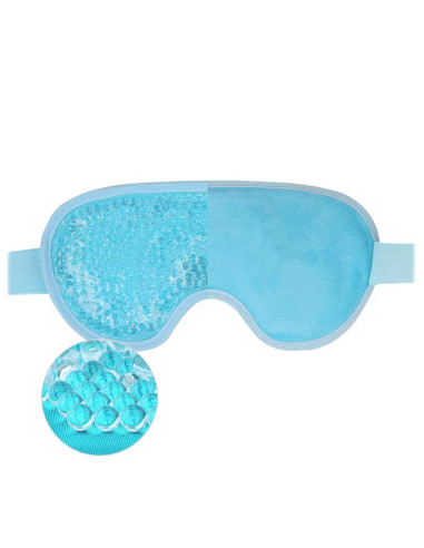 Máscara Facial de Olhos Ajustável - Azul Mascara Facial