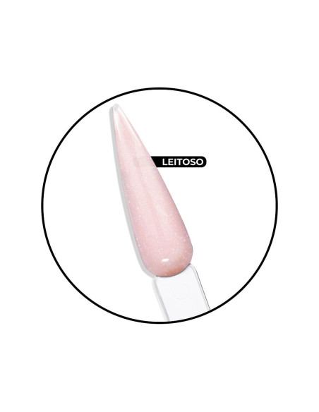 Polyacrygel Chá Rosinha c/ Glitter Bisnaga 60g Inocos INOCOS Polyacrygel