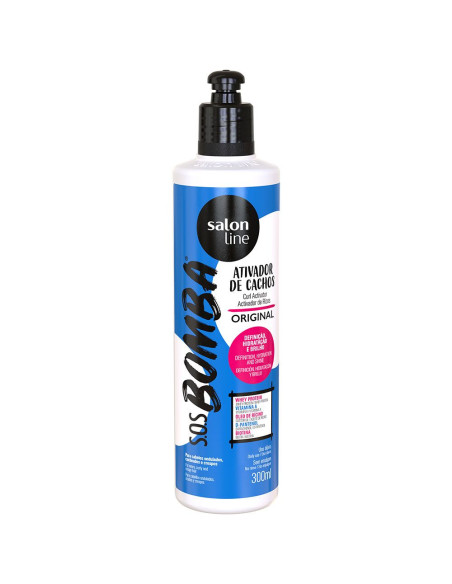 Activador SOS Bomba Original 300ml - Salon Line Ativador de Cachos Salon Line