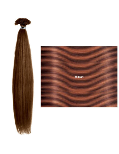 Extensões Lisas c/ Madeixas (55/60cm) L/M com Queratina - SHE Extensões de Cabelo
