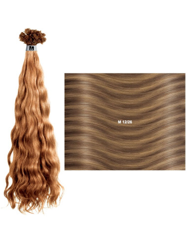 Extensões Frisadas c/ Madeixas (55/60cm) com Queratina M - SHE Extensões de Cabelo