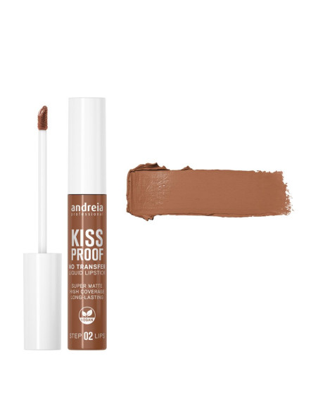 Batom Líquido 06 Milk Chocolate KISS PROOF - Andreia Makeup | Lábios | Andreia Higicol