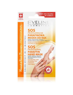 Comprar Máscara SOS Mãos e Unhas com Parafina - Eveline Cosmetics | HIDRATANTE, sos, máscarafacial, evelinecosmetics, folha, mas