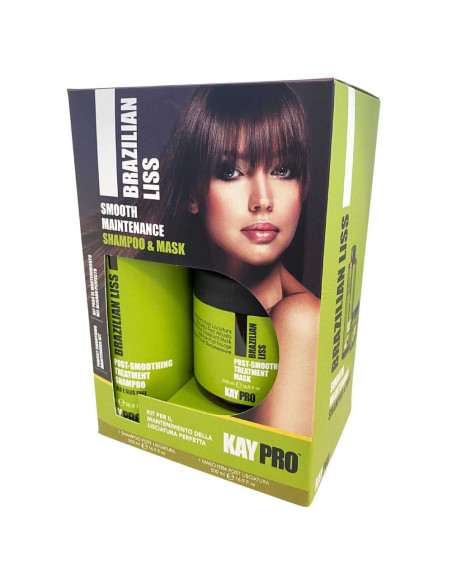 Kit Manutençao Pós Alisamento 500ml Brazilian Liss - KayPro KayPro Bazilian Liss (Liso Perfeito)