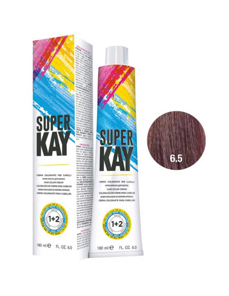 Coloração 6.5 Loiro Escuro Cobalto 180ml - SuperKay SUPERKAY 