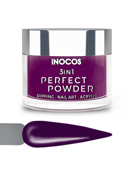 P48 Chuva Roxa 20g Perfect Powder 3 IN 1 Inocos Dipping Powder Inocos