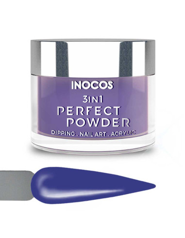 P49 Ganga Azul 20g Perfect Powder 3 IN 1 Inocos Dipping Powder Inocos