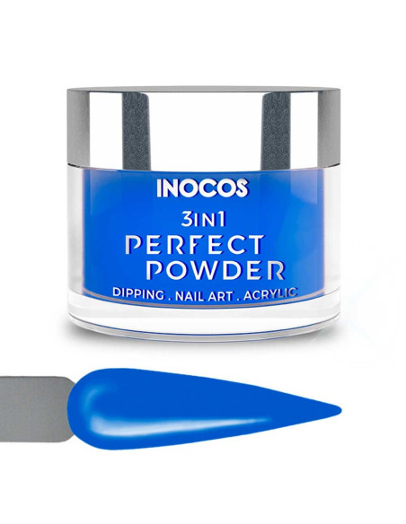 P52 Céu Azul 20g Perfect Powder 3 IN 1 Inocos Dipping Powder Inocos