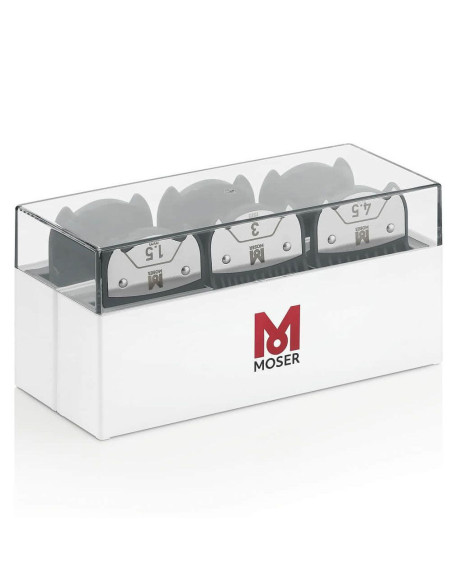 Pack de 6 Pentes de Corte Magnéticos Premium - Moser Pentes & Cabeças