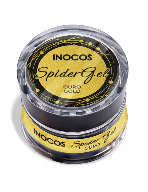 Spider Gel - Ouro Metálico - 5 ml - INOCOS | Spider Gel | Inocos