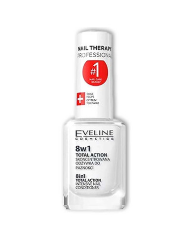 Verniz Tratamento Total Ação 8em1 12ml - Eveline Cosmetics Tratamento da Unha