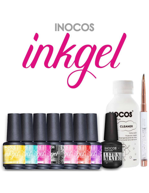 Coleção Verniz Ink Gel Inocos + Complementos | INOCOS Complementos | Inocos