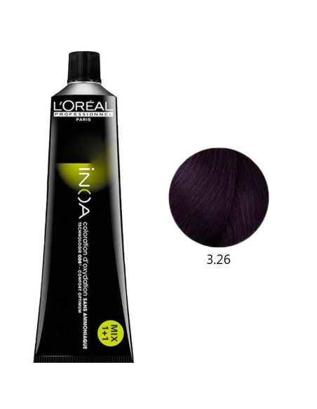 Inoa 3.26 Violeta Intenso 60ml Loreal Profissional desc Inoa L'Oreal