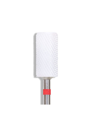Broca Cilíndrica Grão Fino 6x13mm nº6 - INOCOS Ponteiras para Broca de Unhas