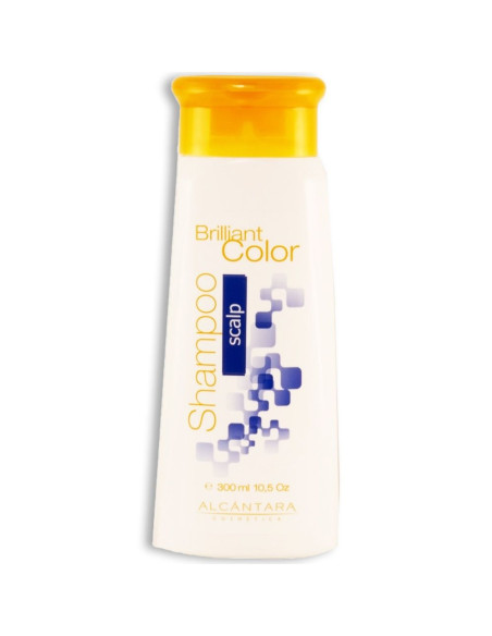 Shampoo Tratamento Anti Caspa Brilliant Color 300ml - Alcântara | DESC Alcántara Outlet