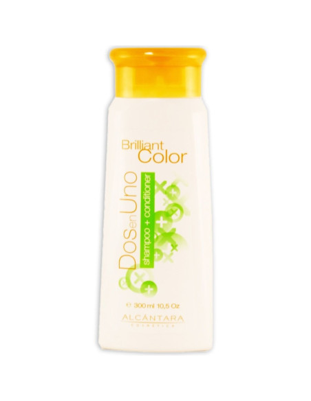 Shampoo 2 em 1 Brilliant Color 300ml - Alcântara | DESC Alcántara Outlet