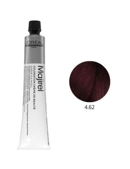 Majirouge c4.62 Castanho Avermelhado Iridescente 50ml Loreal Profissional Majirouge L'Oreal