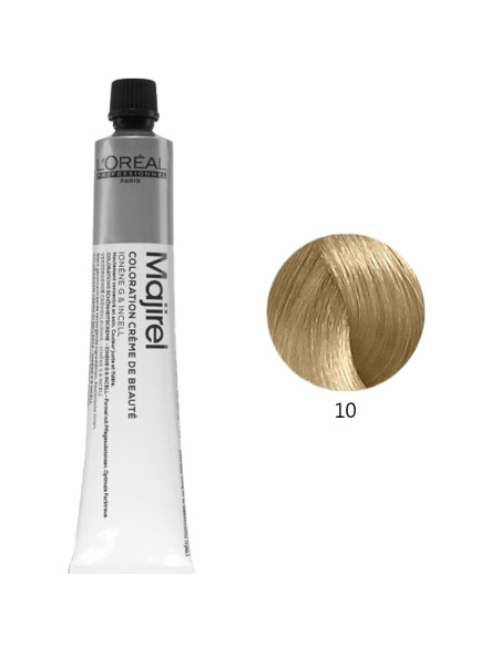 Majirel 10 Louro Claríssimo 50ml Loreal Profissional Majirel L'Oreal