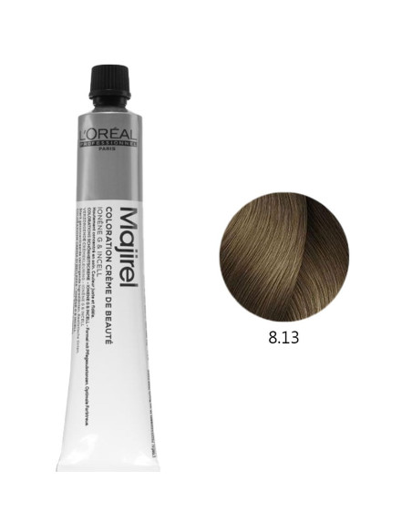 Majirel 8.13 Louro Claro Cinza Dourado 50ml Loreal Profissional Majirel L'Oreal