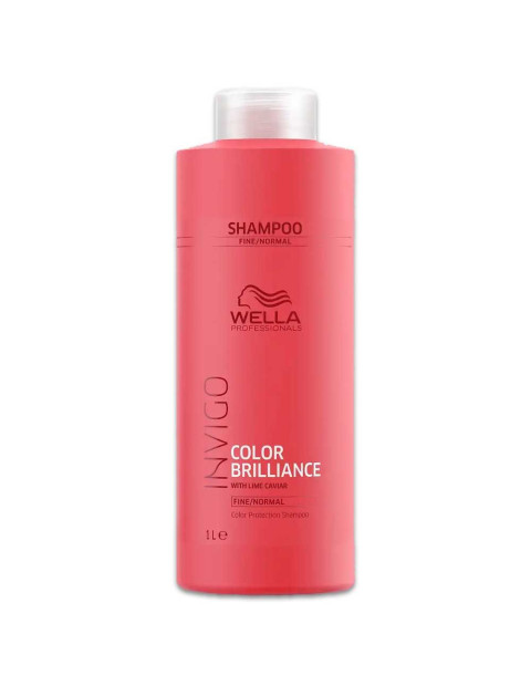 Shampoo Cabelo Fino Pintado Brilliance 1000ml - Wella | Color Brilliance | WELLA