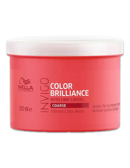 Máscara Cabelo Espesso Pintado Invigo Color Brilliance 500ml - Wella Wella Color Brilliance