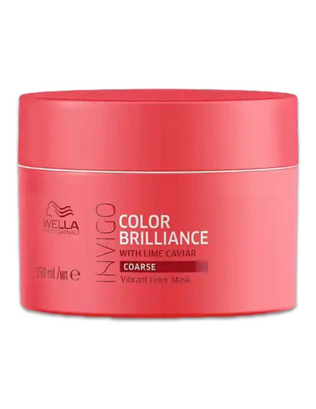 Máscara Cabelo Espesso Pintado Invigo Color Brilliance 150ml - Wella Wella Color Brilliance