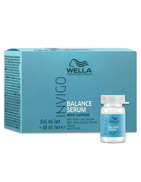 Sérum Anti Queda Balance 8x6ml - Wella Wella Balance