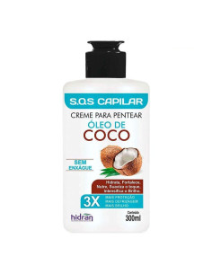 Comprar Creme de Pentear Óleo de Coco 300ml - Hidran | COCO, argan, oleodecoco, cremedepentear, Hidran, hidrancosméticos, máscar