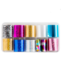 Comprar Metalizado - Nail Art Foil 002 - Inocos | inocos, inoeh, NailArtInocos, FoilInocos, Foil, FoilMetalizado, Foil002