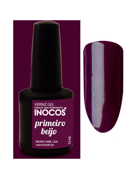 Primeiro Beijo Verniz Gel 15ml Inocos INOCOS Verniz Gel