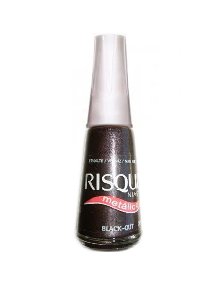 Verniz 8ml - Black Out - Risqué desc Risqué Outlet