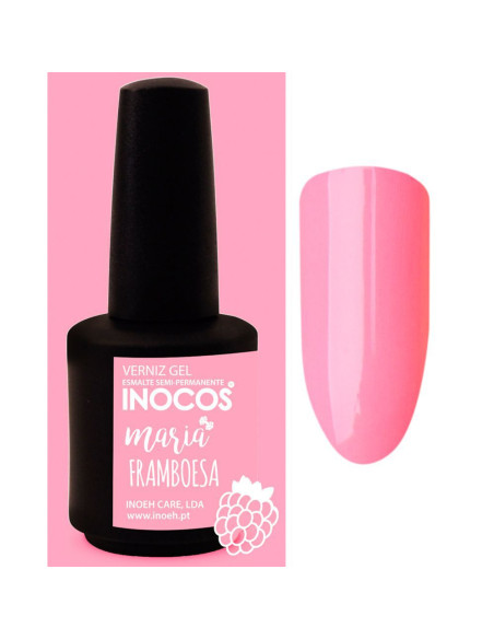 Maria Framboesa Verniz Gel 15ml Inocos INOCOS Verniz Gel