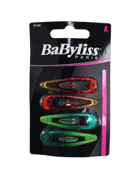 Ganchos para Cabelo - Pack 4 Cores Dégradé Babyliss desc Frizetes | Ganchos | Molas 