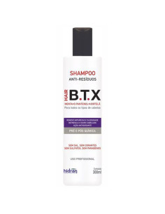 Shampoo Antirresíduos BTX 300ml Hidran | Hidran | Hidran