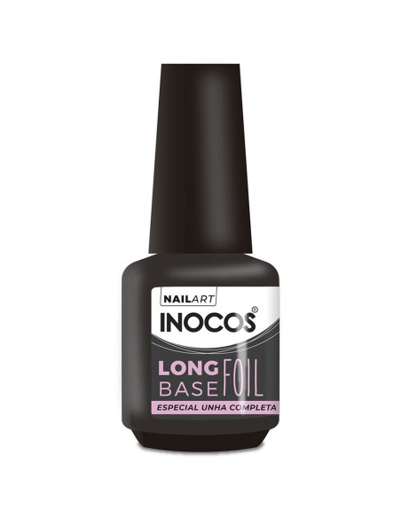 Base Long Foil 15ml Verniz Gel, Gel e Acrílico - INOCOS INOCOS Nail Art